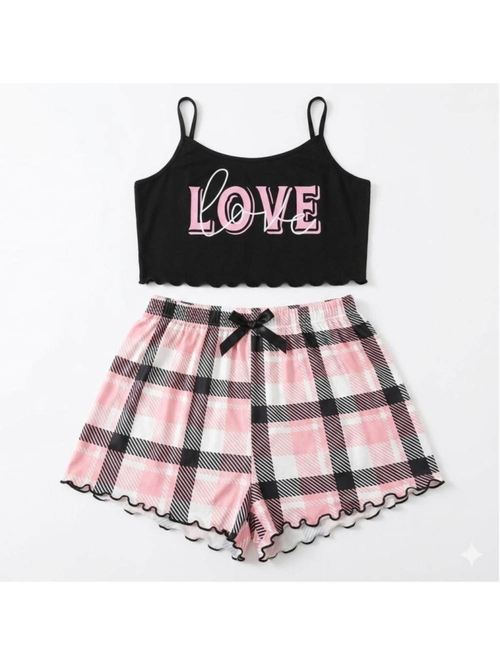 Ladies short pajama set